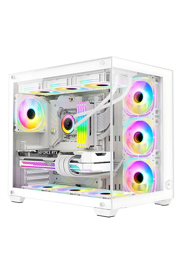 Zeiron Mirage X32 White Ryzen 7 5700X ∣ 16Gb Ram ∣ 512Gb Ssd ∣ Rtx5060 Liquid Cooled Gaming Computer