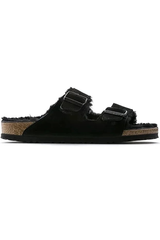 Birkenstock Arizona Shearling LEVE Black LAF