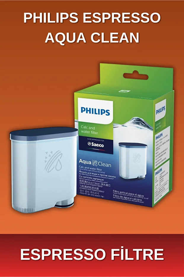 Philips  Ca6903-10 Espresso Machine Limescale and Water Filter