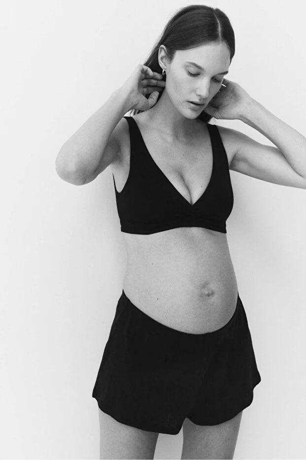 H&M MAMA 2-pack cotton nursing bras
