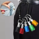 Bit Holder Keychain Quick Release Home Improvement Gift Aluminum 5 Color